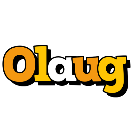 Olaug cartoon logo