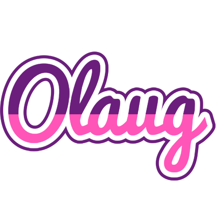 Olaug cheerful logo