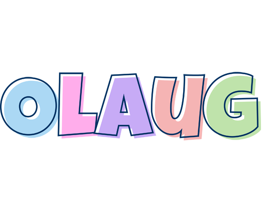 Olaug pastel logo
