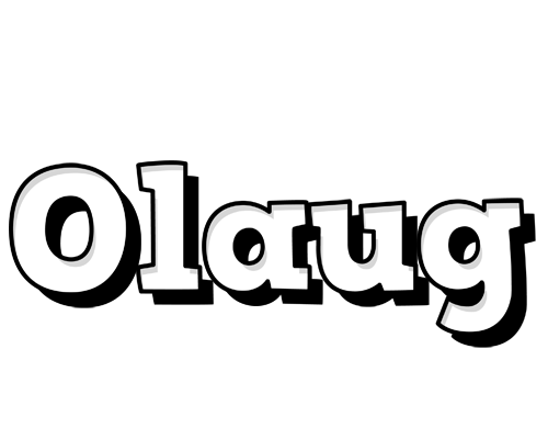 Olaug snowing logo