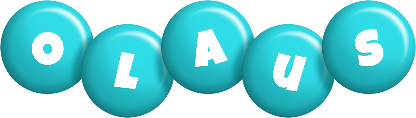 Olaus candy-azur logo