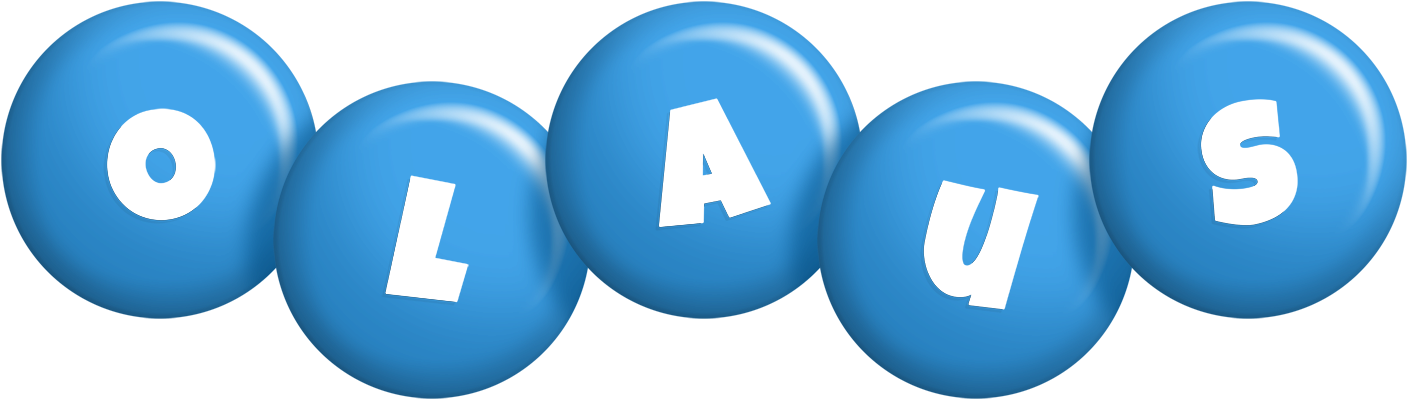 Olaus candy-blue logo