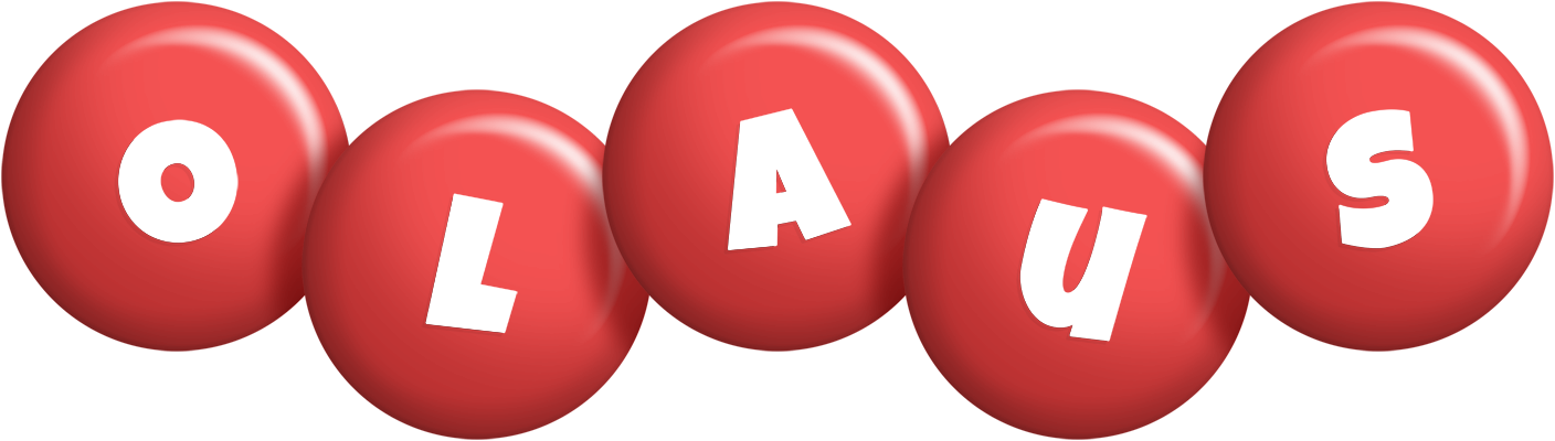 Olaus candy-red logo