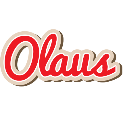 Olaus chocolate logo