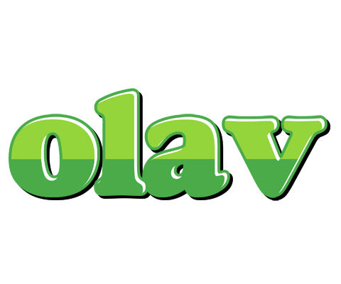 Olav apple logo