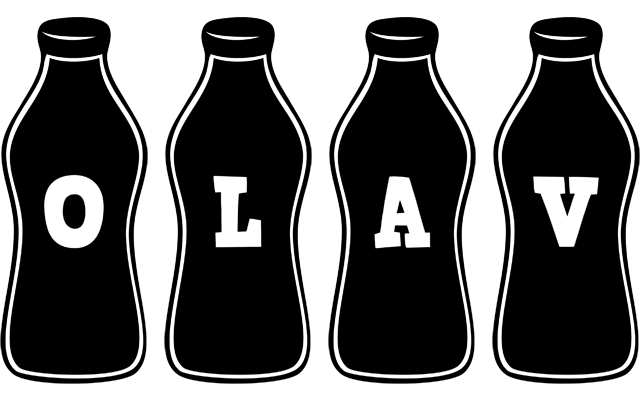 Olav bottle logo