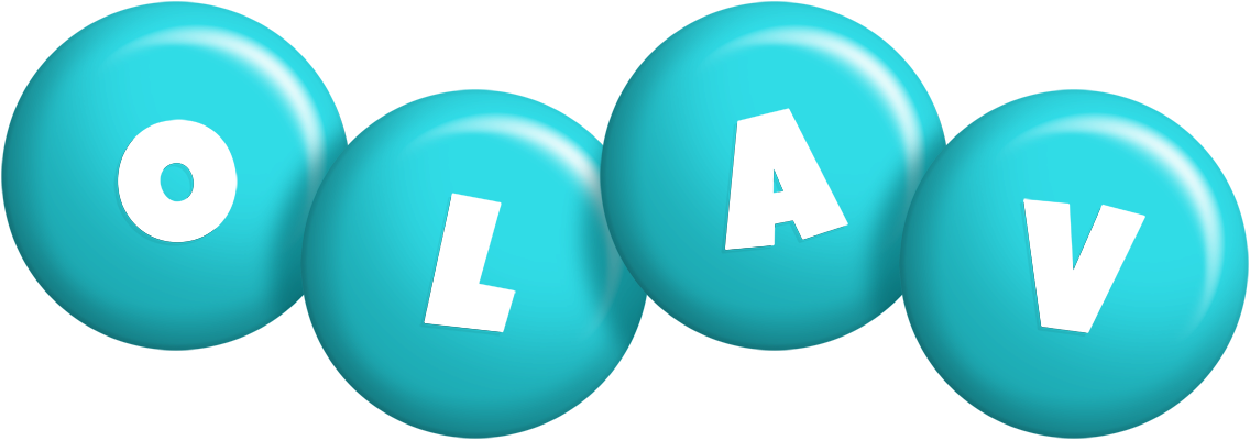 Olav candy-azur logo