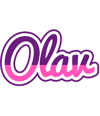 Olav cheerful logo