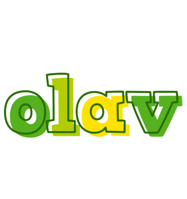 Olav juice logo