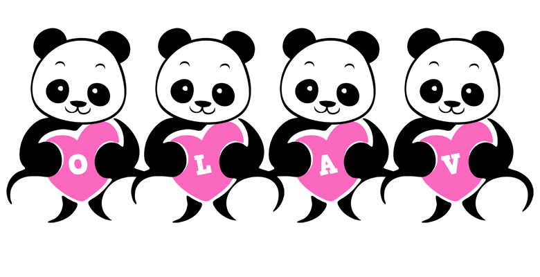 Olav love-panda logo
