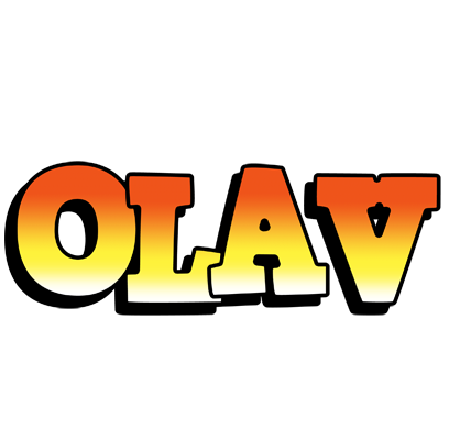 Olav sunset logo