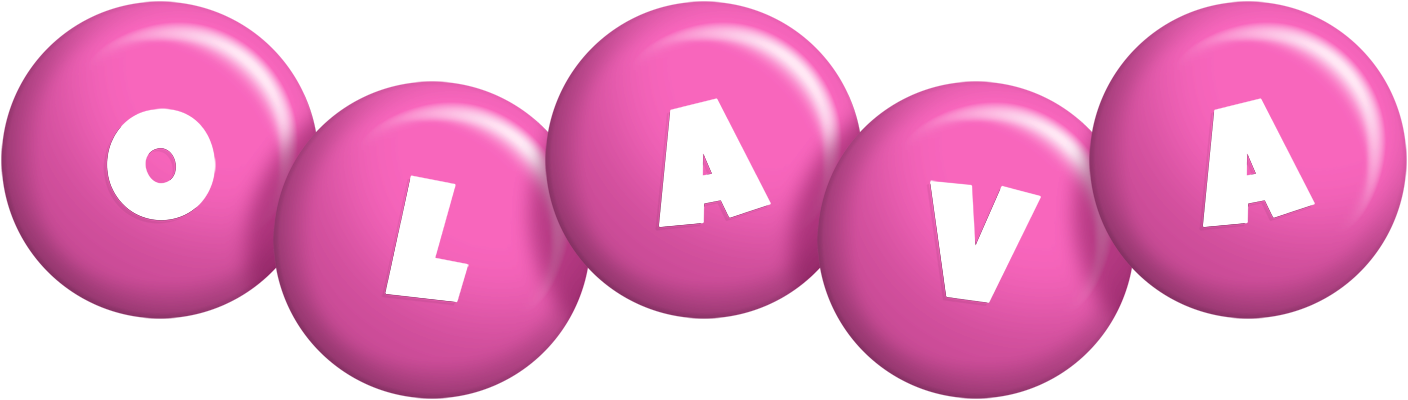 Olava candy-pink logo