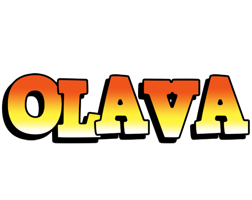 Olava sunset logo