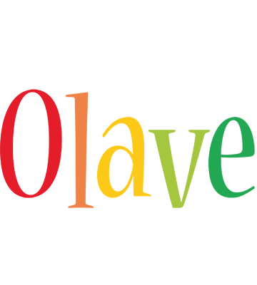 Olave birthday logo