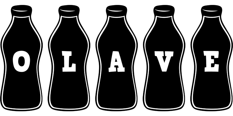 Olave bottle logo