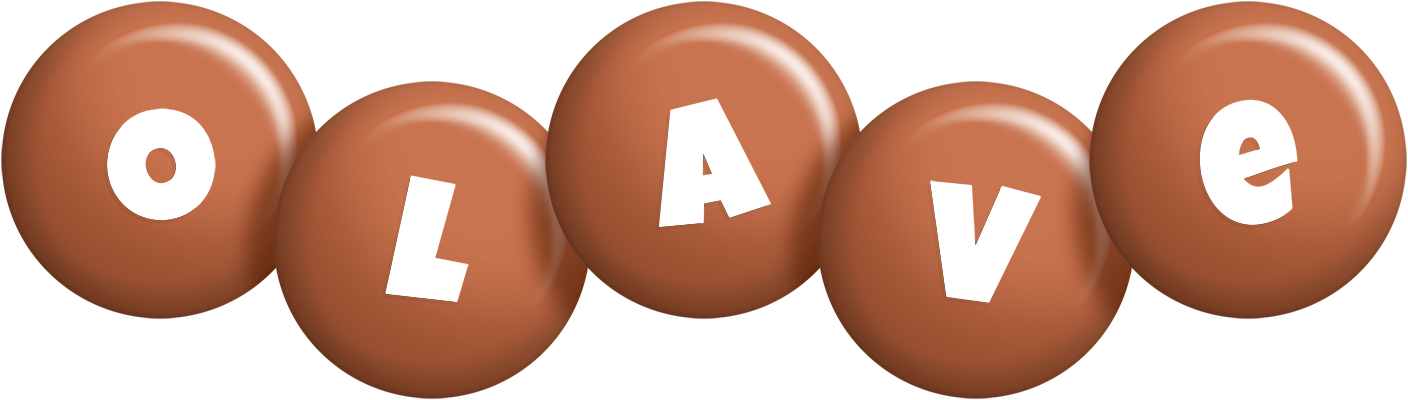 Olave candy-brown logo