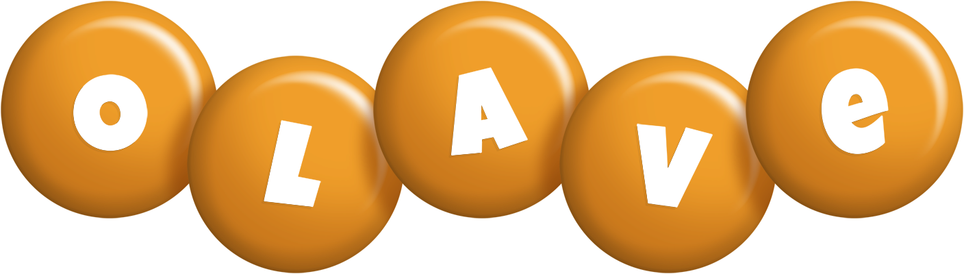 Olave candy-orange logo
