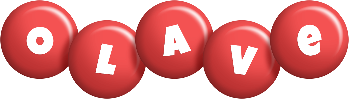 Olave candy-red logo