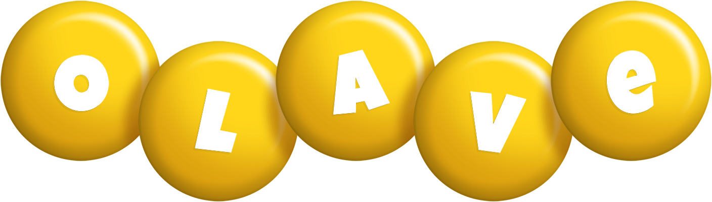 Olave candy-yellow logo