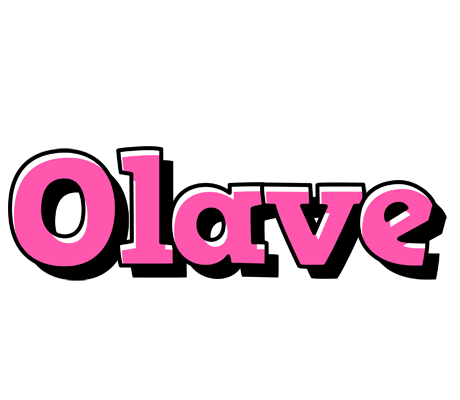 Olave girlish logo
