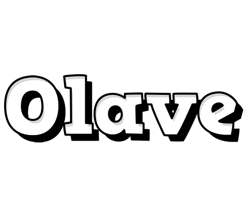 Olave snowing logo