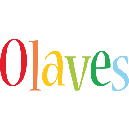 Olaves birthday logo