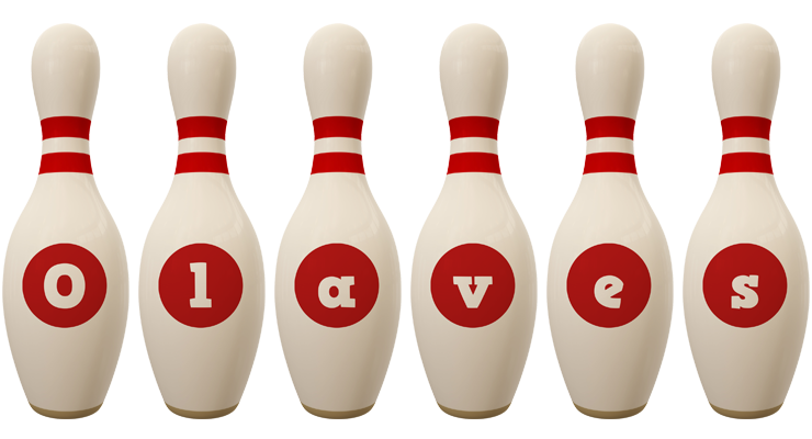 Olaves bowling-pin logo