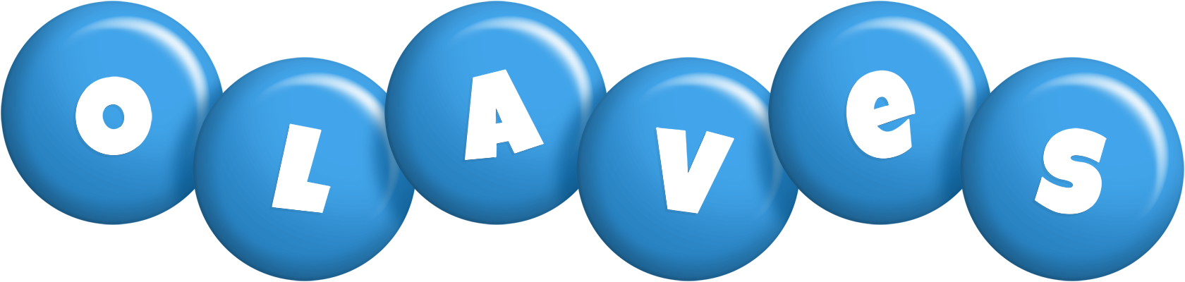 Olaves candy-blue logo
