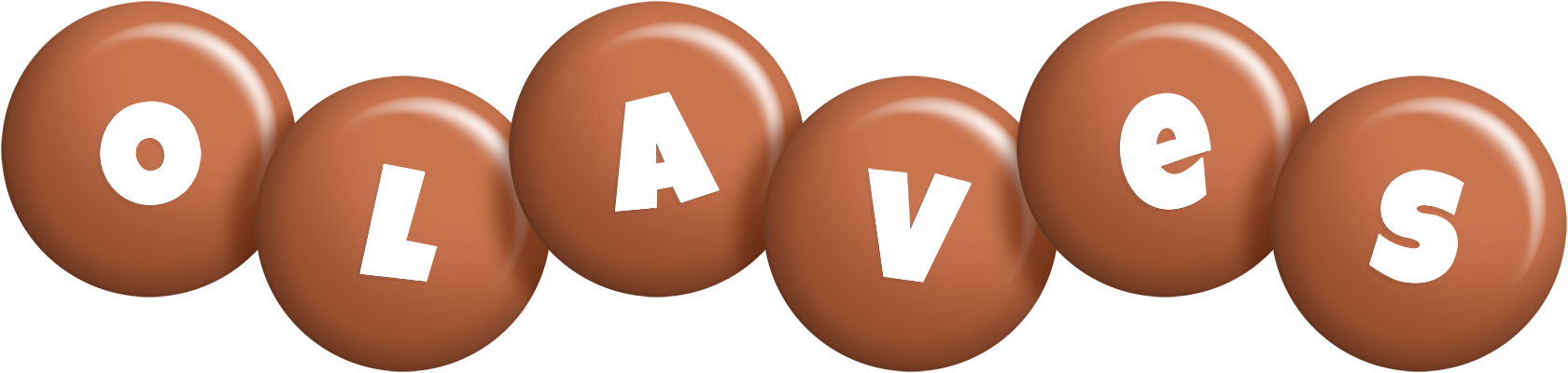 Olaves candy-brown logo