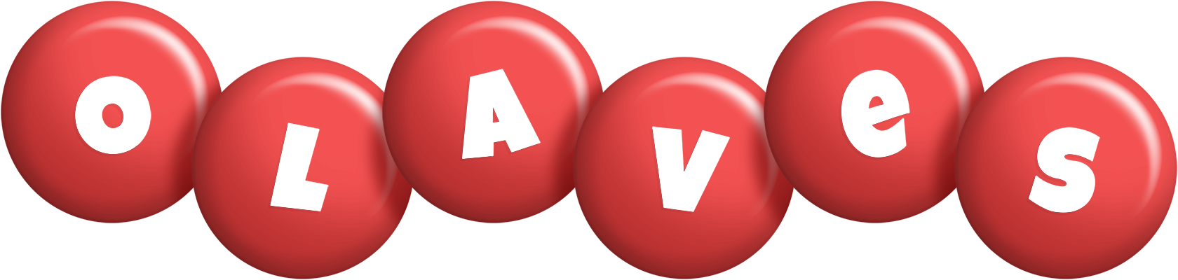 Olaves candy-red logo