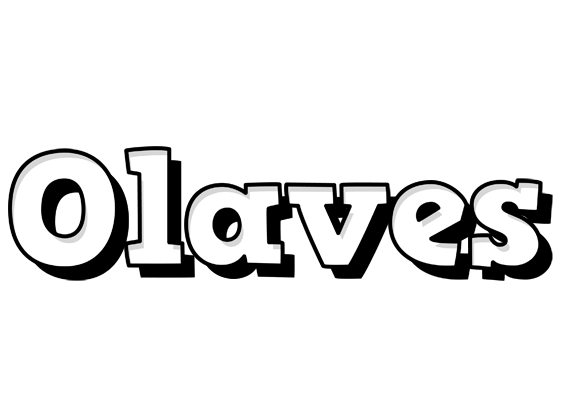Olaves snowing logo