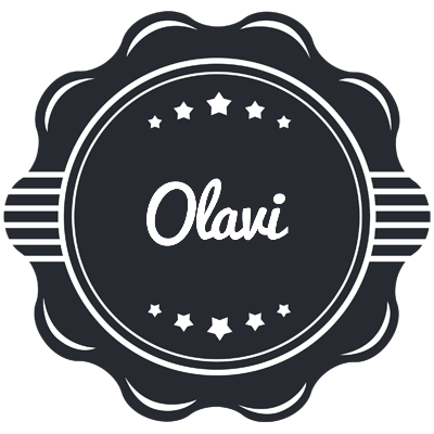 Olavi badge logo