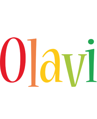 Olavi birthday logo