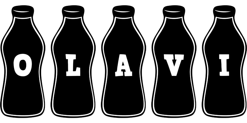 Olavi bottle logo