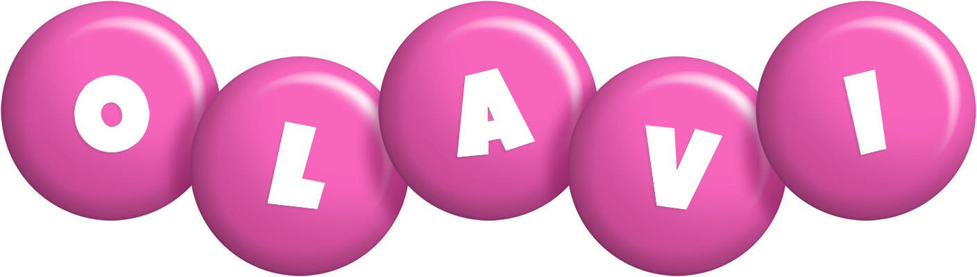 Olavi candy-pink logo