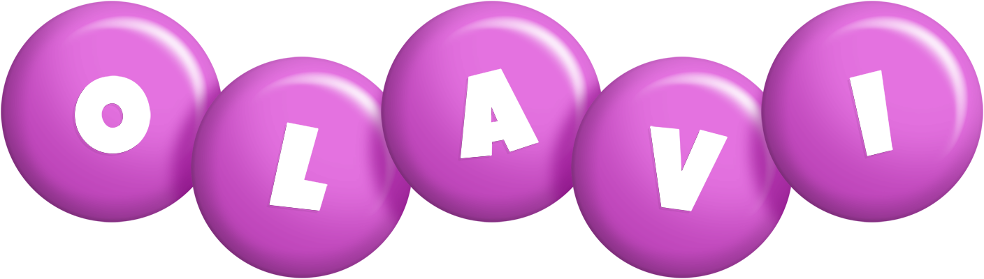 Olavi candy-purple logo