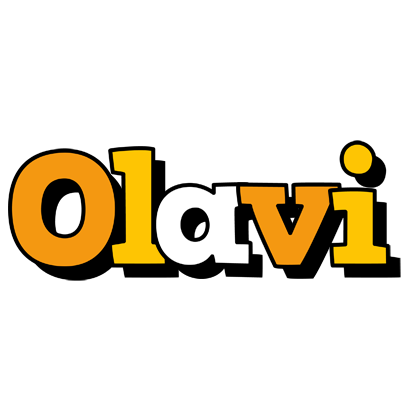 Olavi cartoon logo