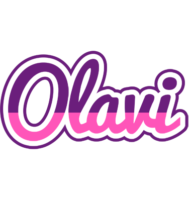 Olavi cheerful logo