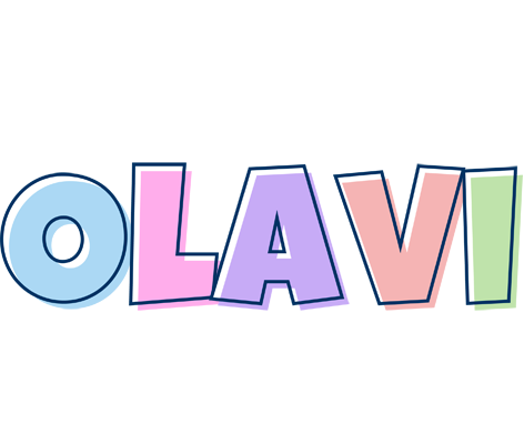 Olavi pastel logo