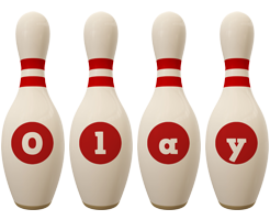 Olay bowling-pin logo