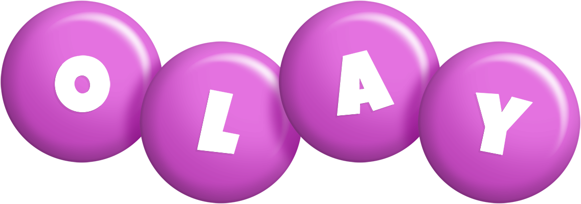 Olay candy-purple logo