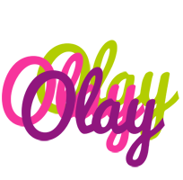 Olay flowers logo