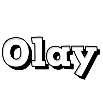 Olay snowing logo