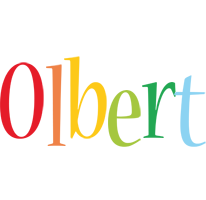 Olbert birthday logo