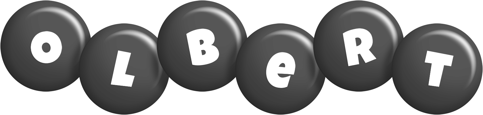 Olbert candy-black logo