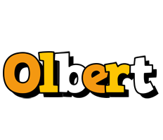 Olbert cartoon logo