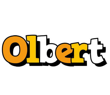 Olbert cartoon logo