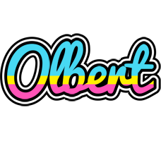 Olbert circus logo