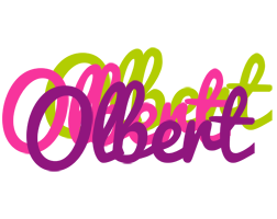 Olbert flowers logo