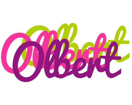 Olbert flowers logo